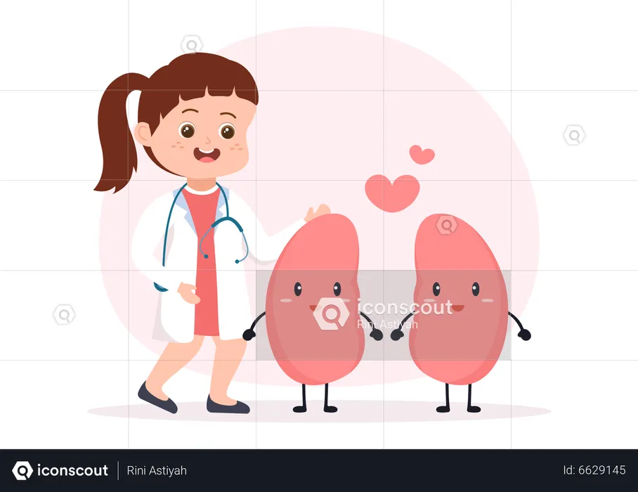 Médecin néphrologue  Illustration