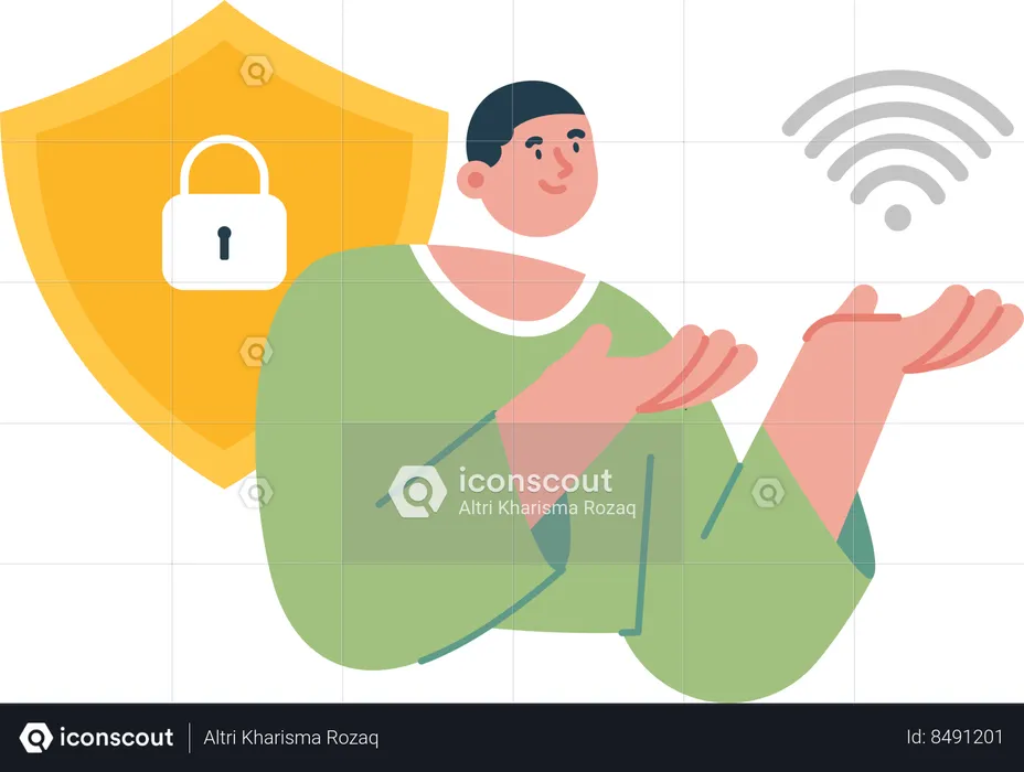 Network protection  Illustration