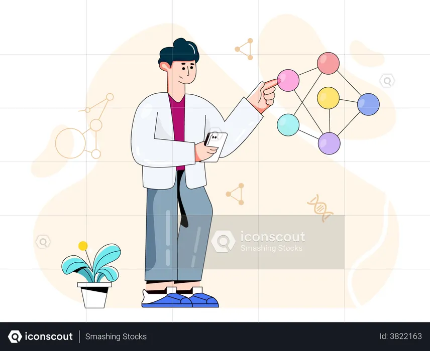 Neural network  Illustration