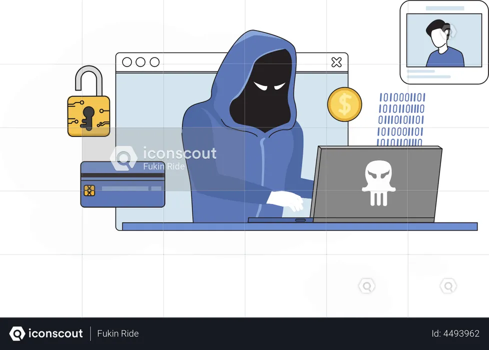 NFT-Hacker  Illustration