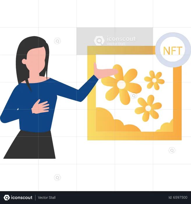 Image nft  Illustration