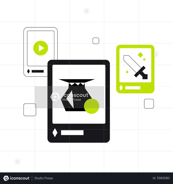 NFT Product  Illustration