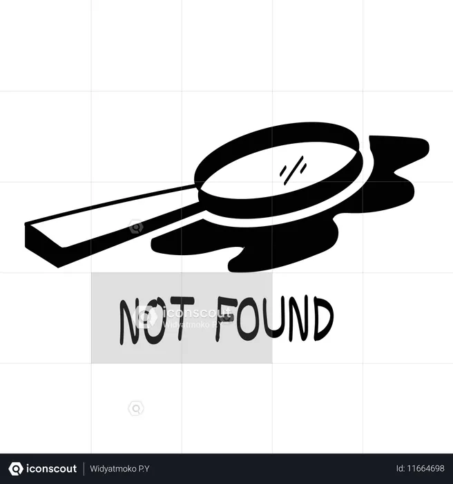 Nicht gefunden  Illustration