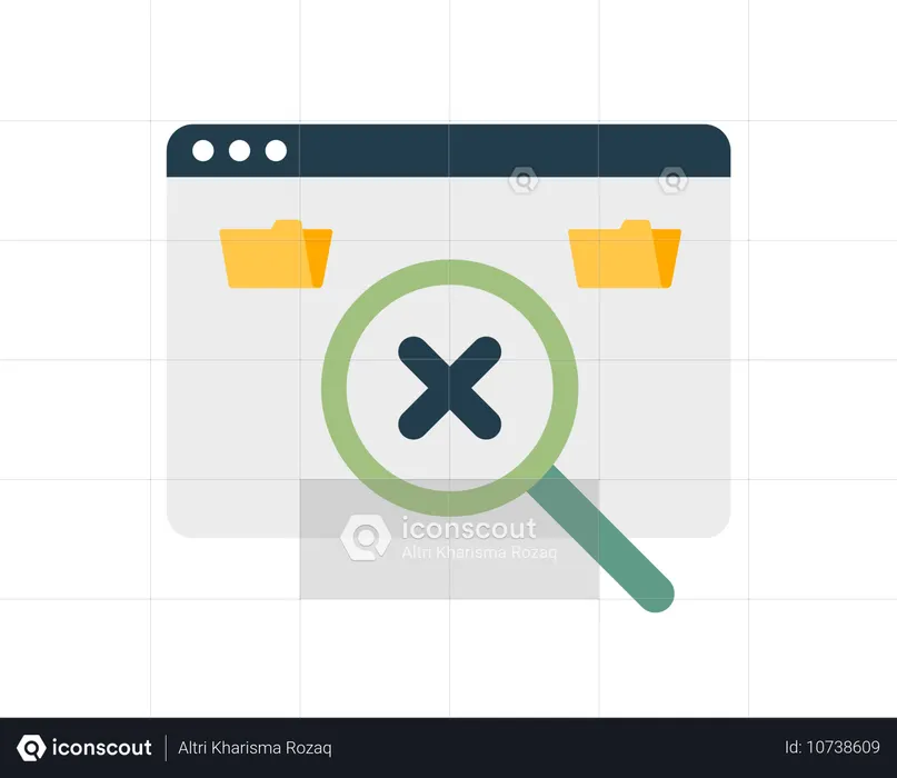 No data folder  Illustration