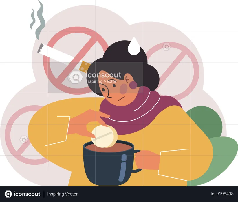 No smoking  Illustration