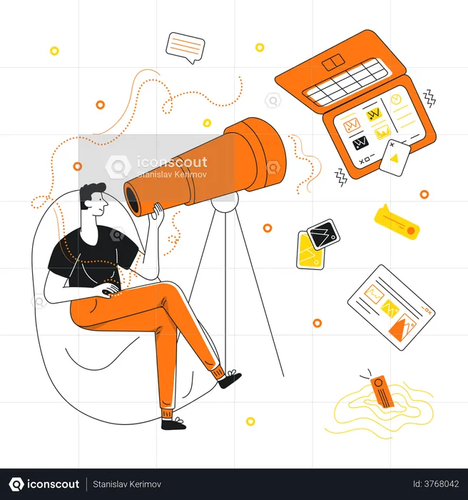Not Found after searching with telescope  Illustration
