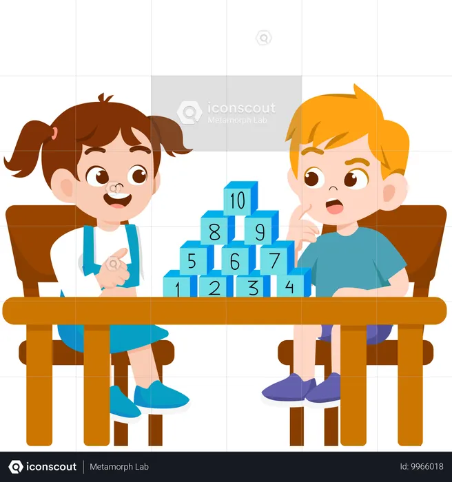 Numeracy lesson  Illustration