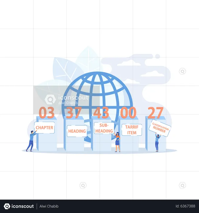 Números que significam explicação  Ilustração