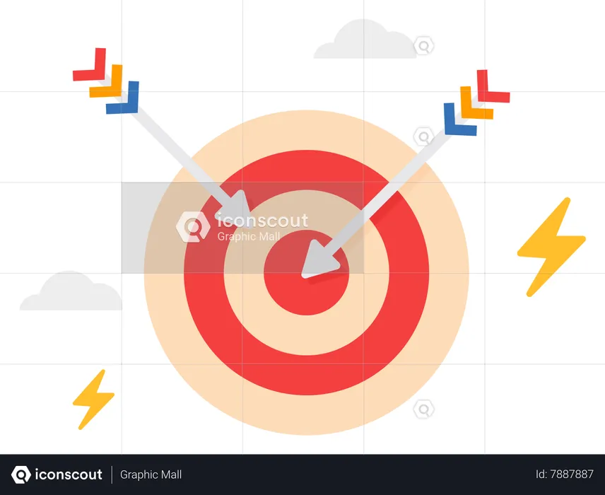 Objectif cible  Illustration