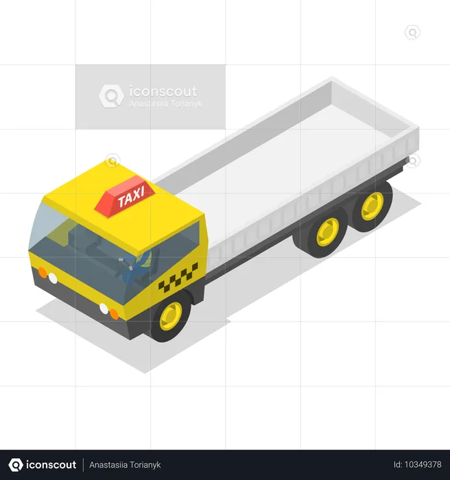 Öffentlicher LKW  Illustration