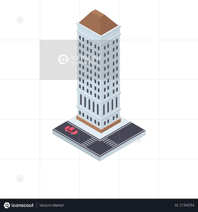 Office building  Illustration
