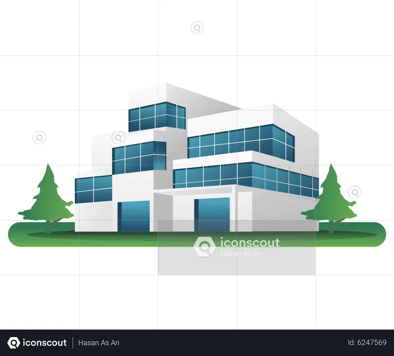 Office building  Illustration