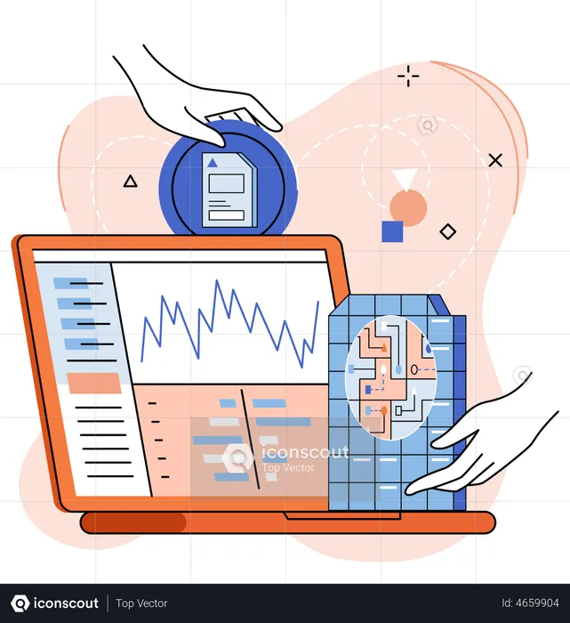 Online data analytic  Illustration