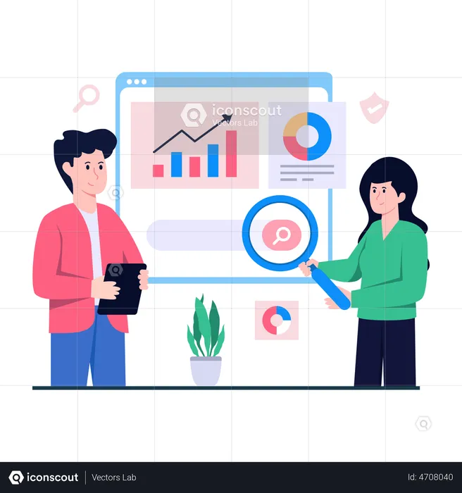 Online Data Search  Illustration