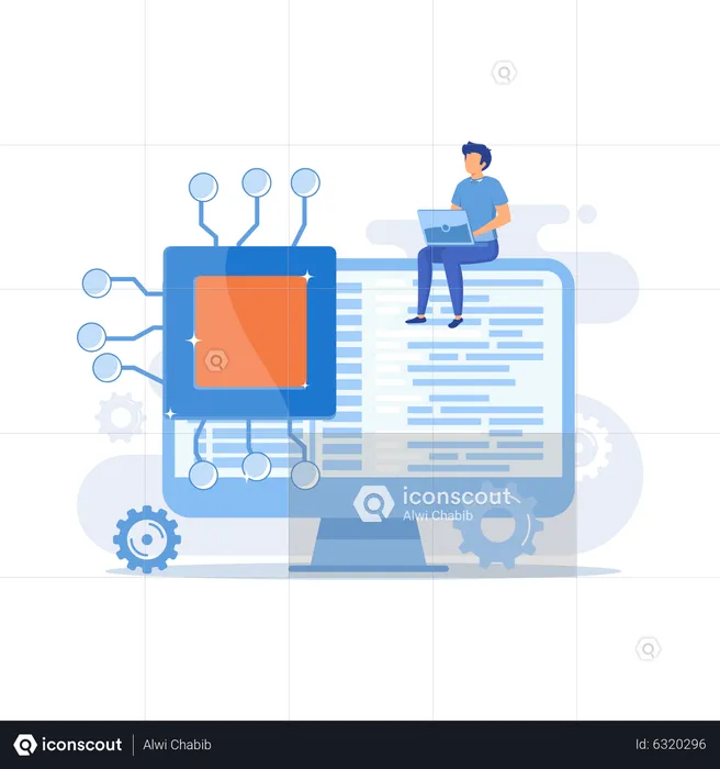 Online database  Illustration