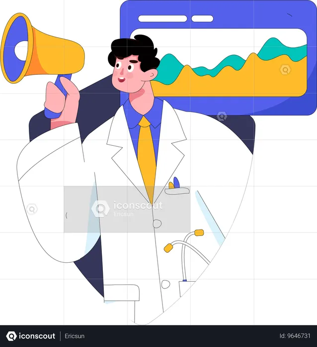 Online Doctor  Illustration