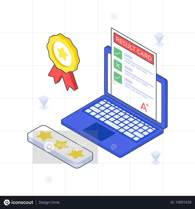 Online Gradesheet  Illustration