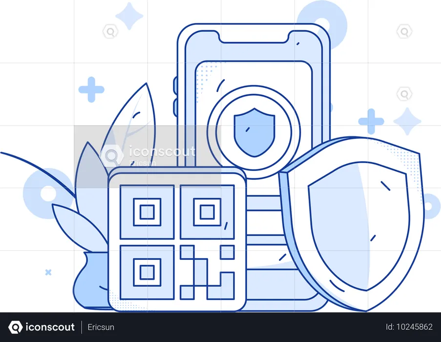 Online hospital bills payment  Illustration