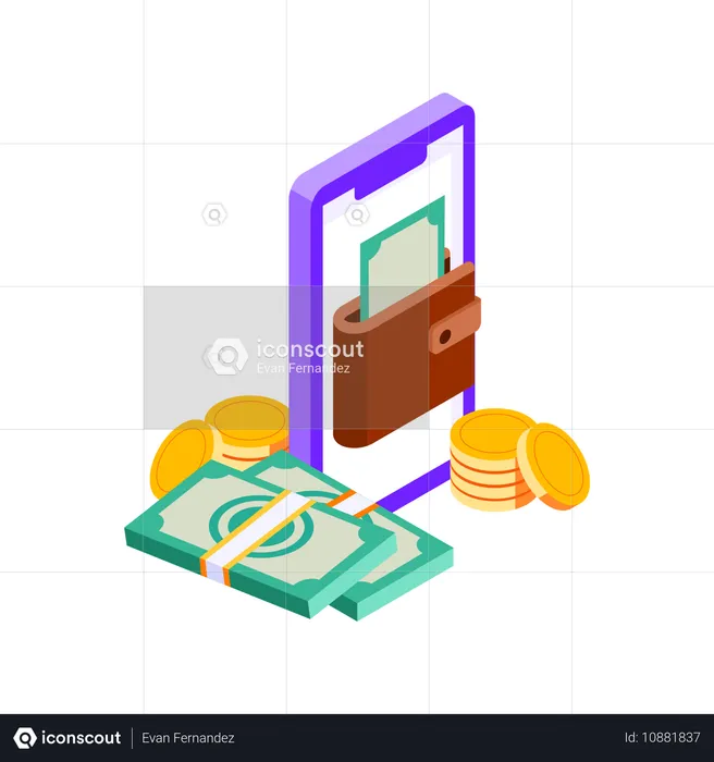 Online payment  Illustration