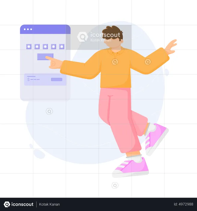 Online payment  Illustration