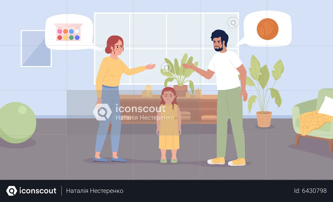 Opposite parenting  Illustration