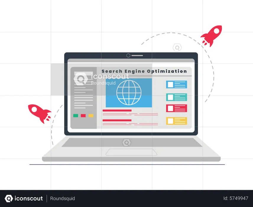 Optimisation du moteur de recherche  Illustration