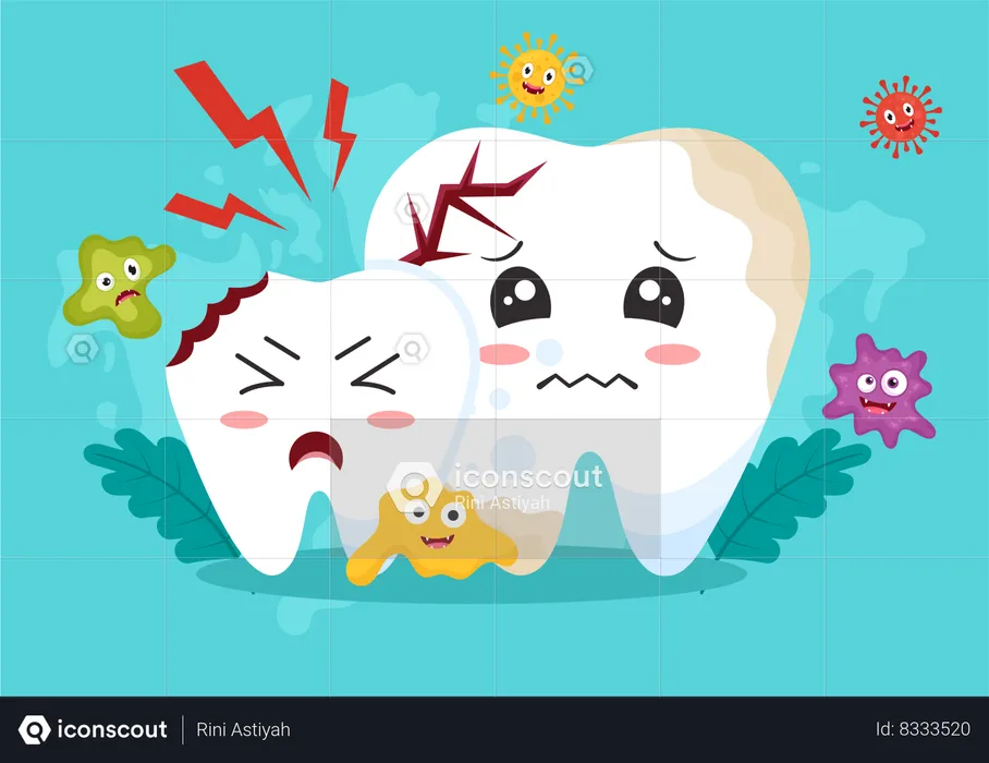 Oral Health Education  Illustration