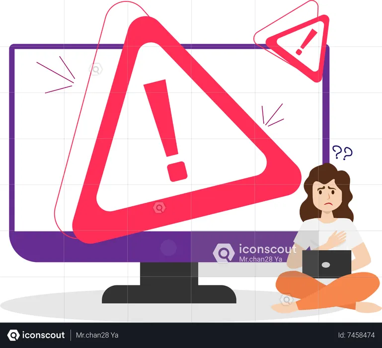 OS warning  Illustration