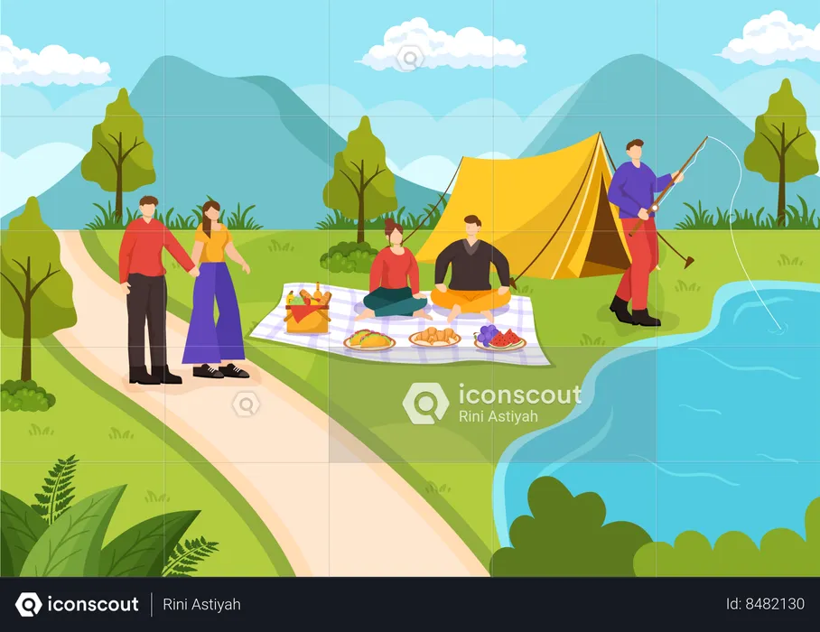 Outdoor Adventure  Illustration