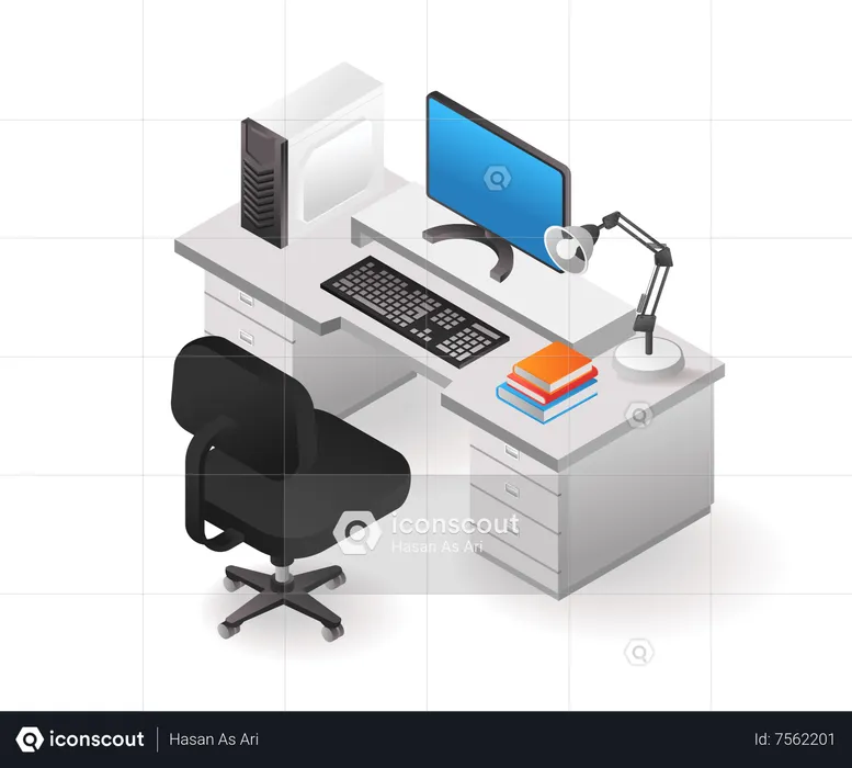 Technologie des outils de bureau informatique  Illustration