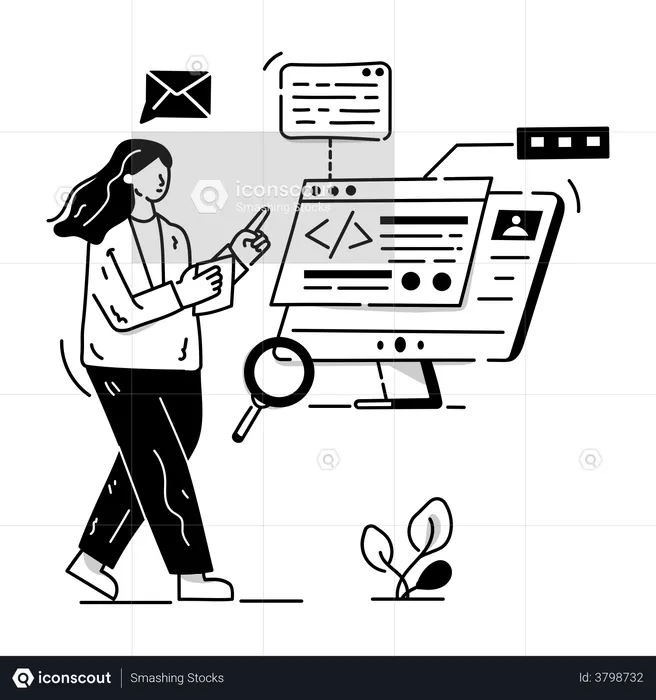 Outsource Testing  Illustration