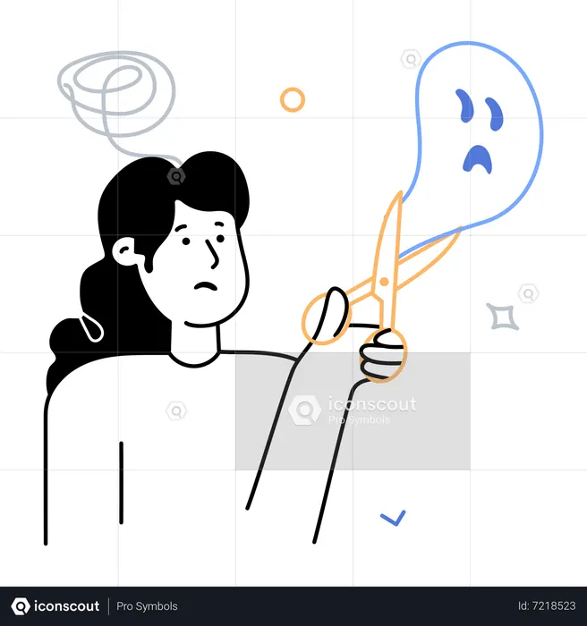 Overcome Fear  Illustration
