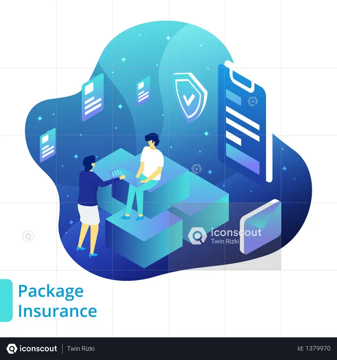 Package Insurance  Illustration