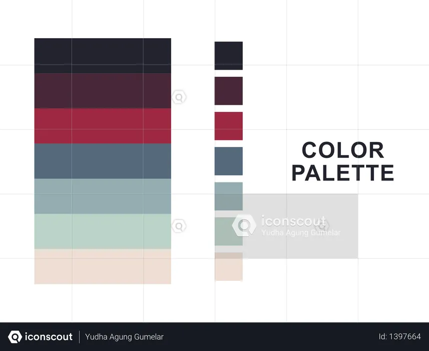 Palettes de couleurs  Illustration