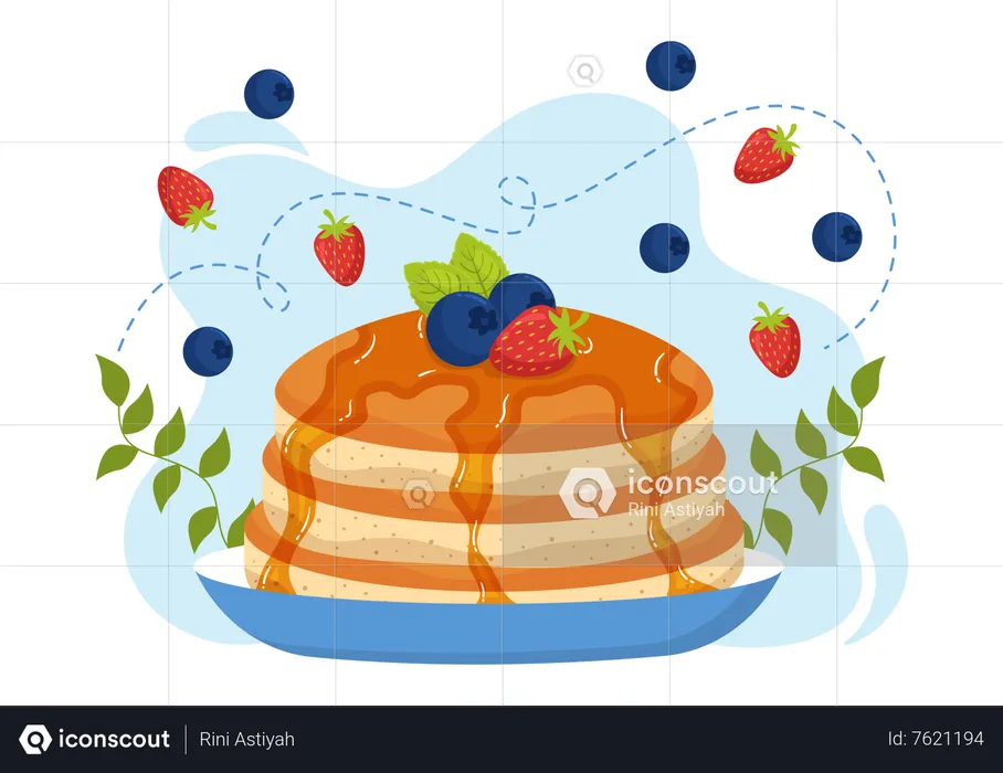 Pancake Day  Illustration
