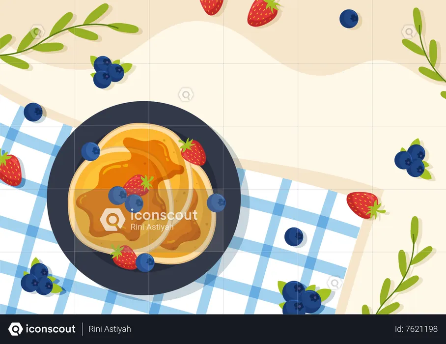 Pancake Day  Illustration