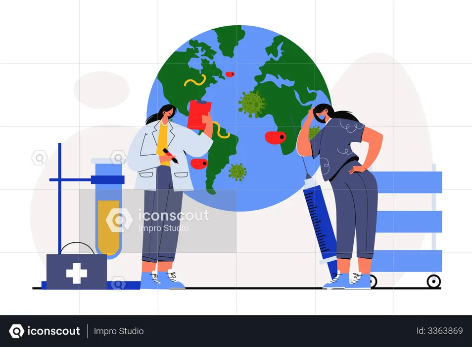 Pandemic  Illustration