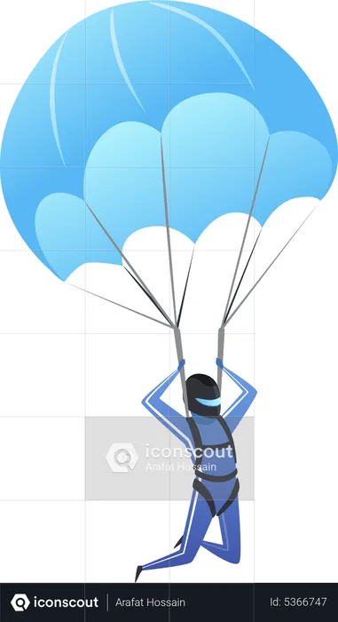 Paragliding  Illustration