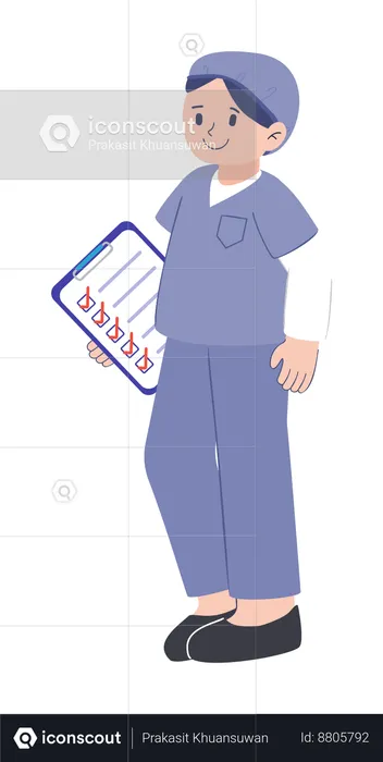 Paramedical staff  Illustration
