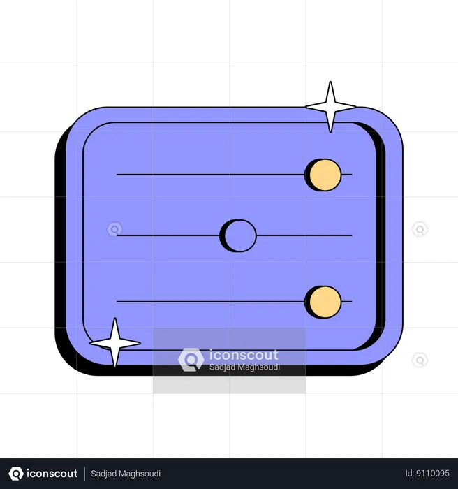 Paramètres horizontaux  Illustration