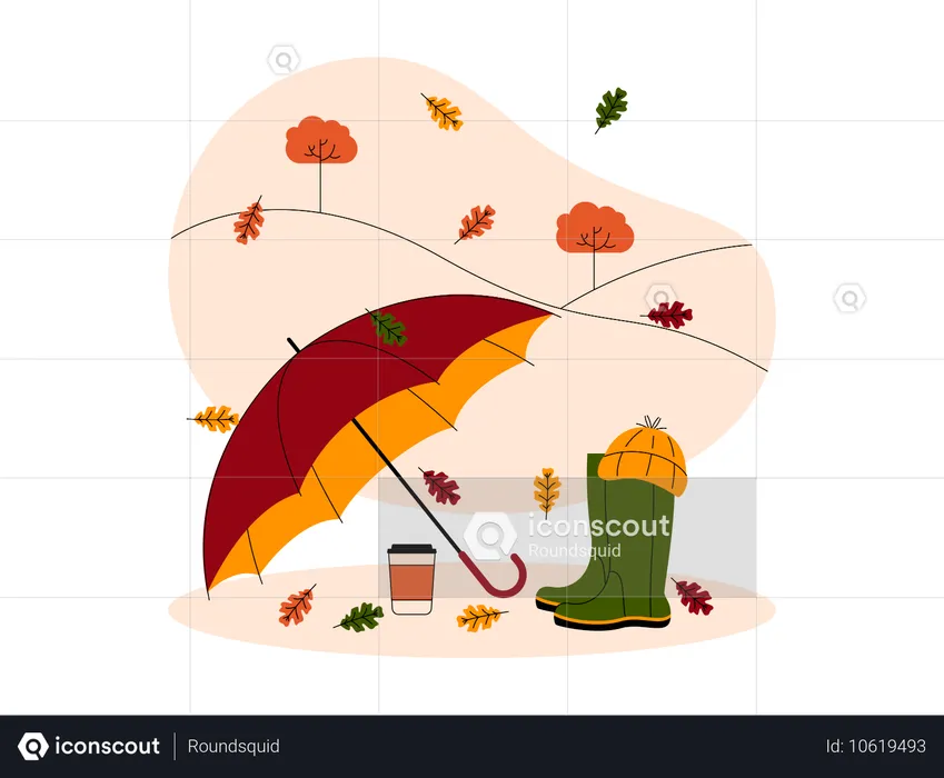 Parapluie  Illustration