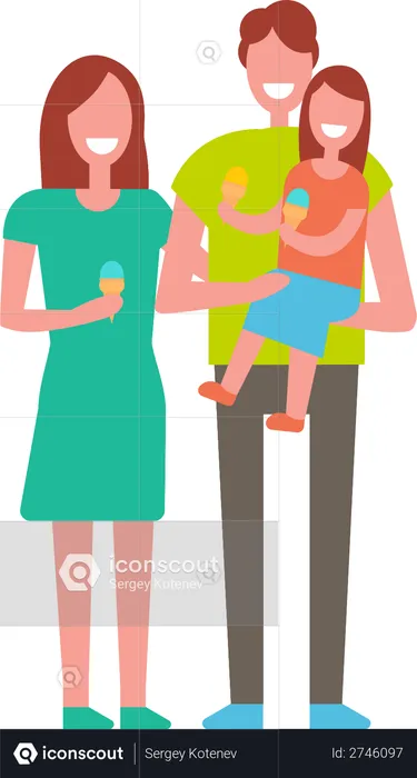 Parenthood Family  Illustration