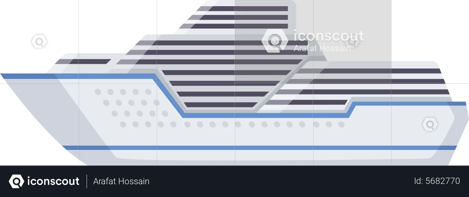 Passenger Ship  Illustration