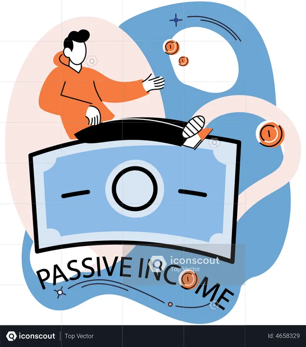 Passive Income  Illustration