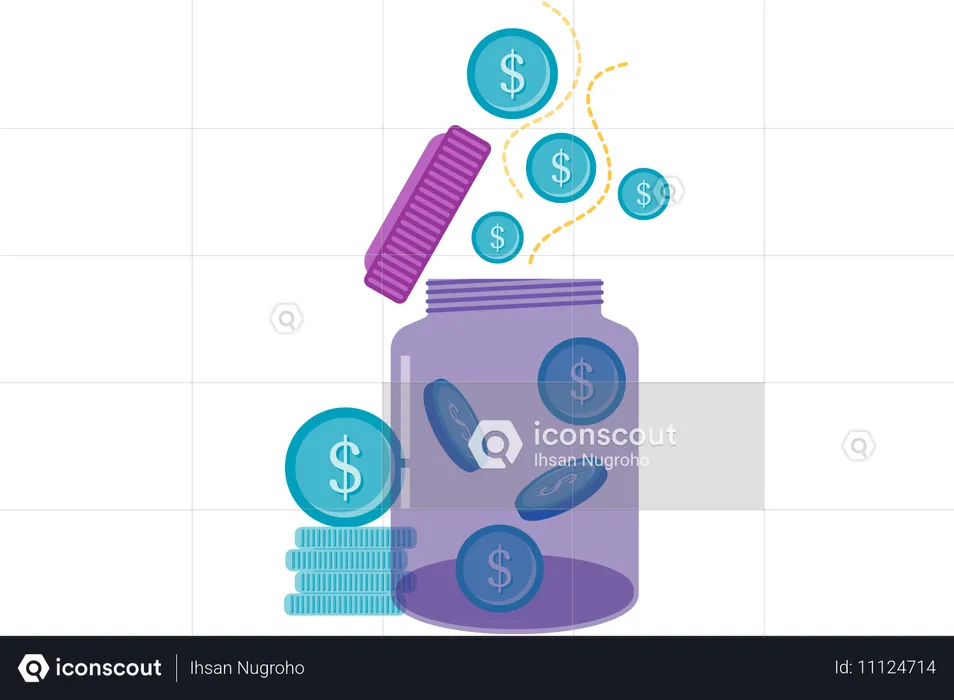 Passive income  Illustration