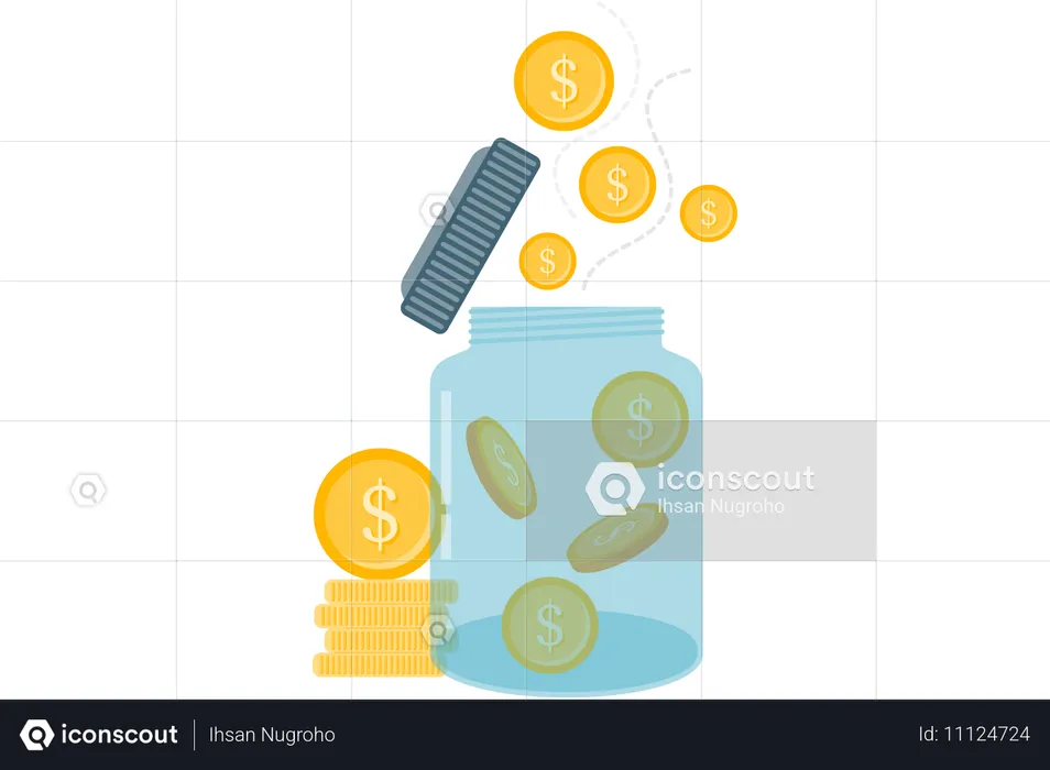 Passive income  Illustration