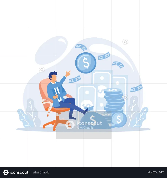 Passive Income  Illustration