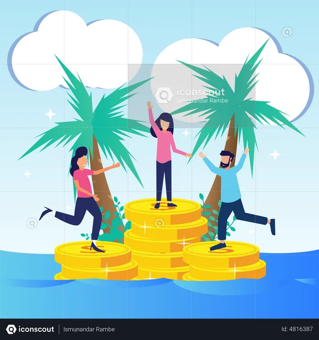 Passive Income  Illustration