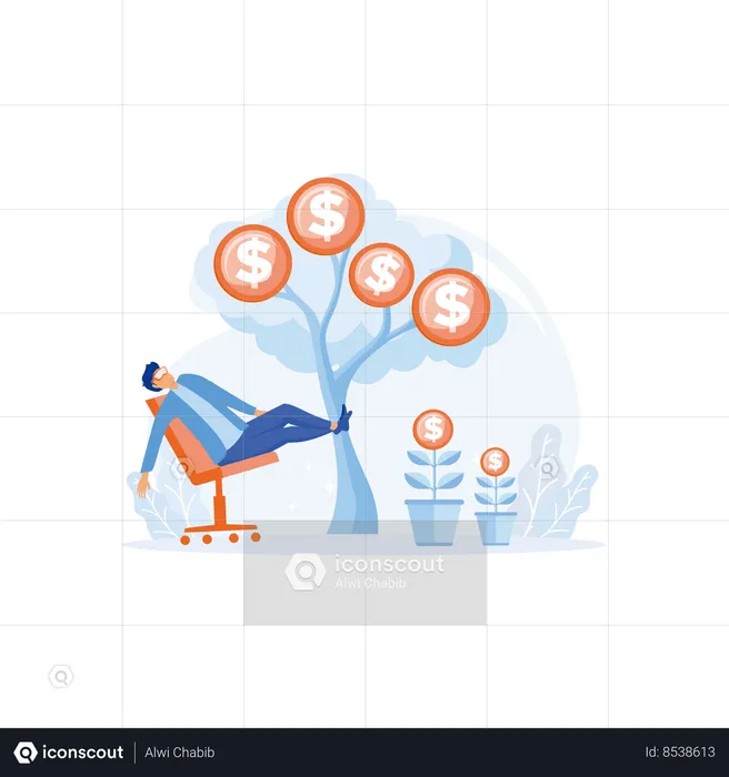 Passive Income  Illustration