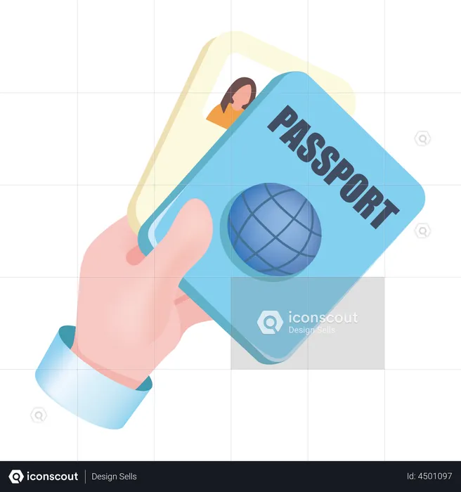 Realistic passport clipart design illustration 9342171 PNG